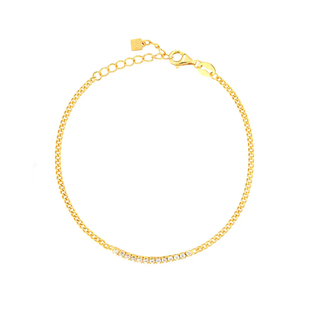 Zircon Line Bracelet