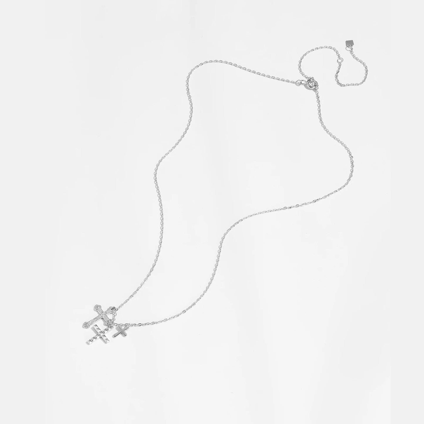 Three Cross Necklace