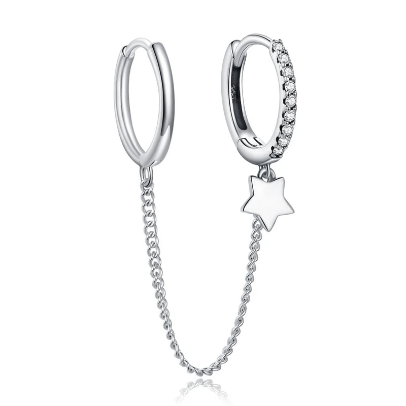 Mono-earring Clip Earrings
