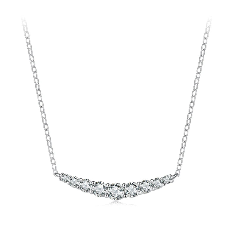 Smile Zircon Necklace