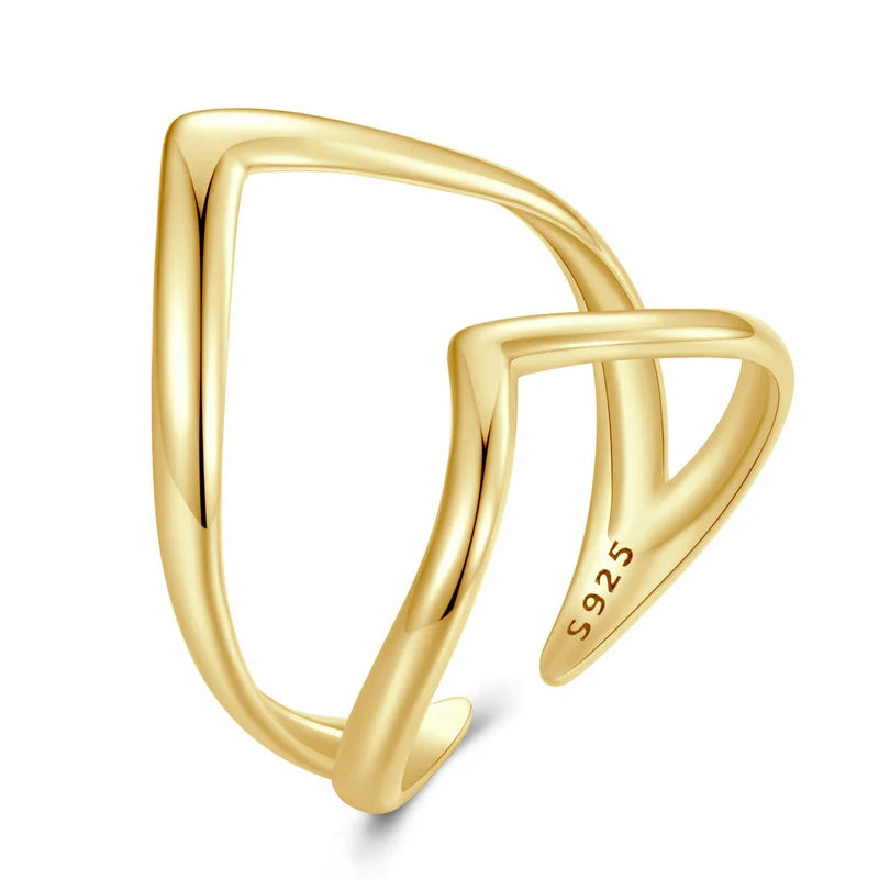 V-shaped Ring