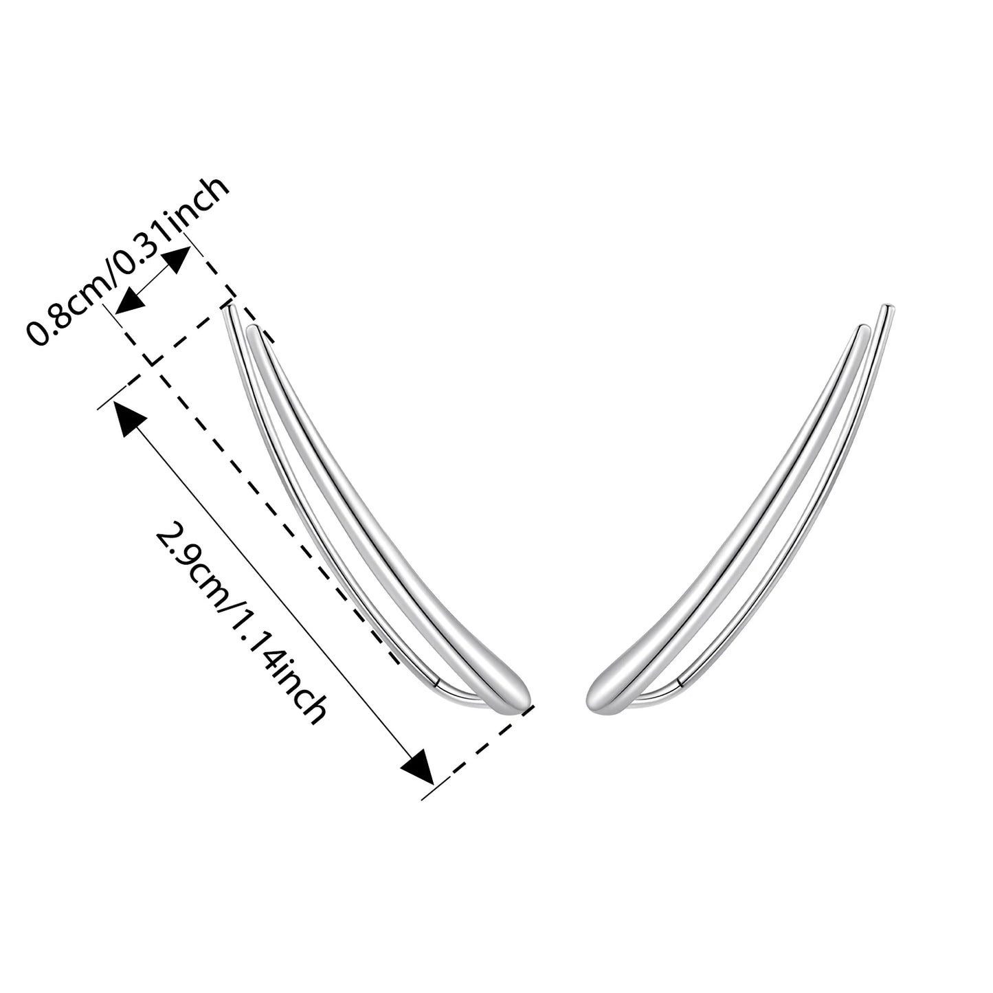 Long Line Ear Cuffs