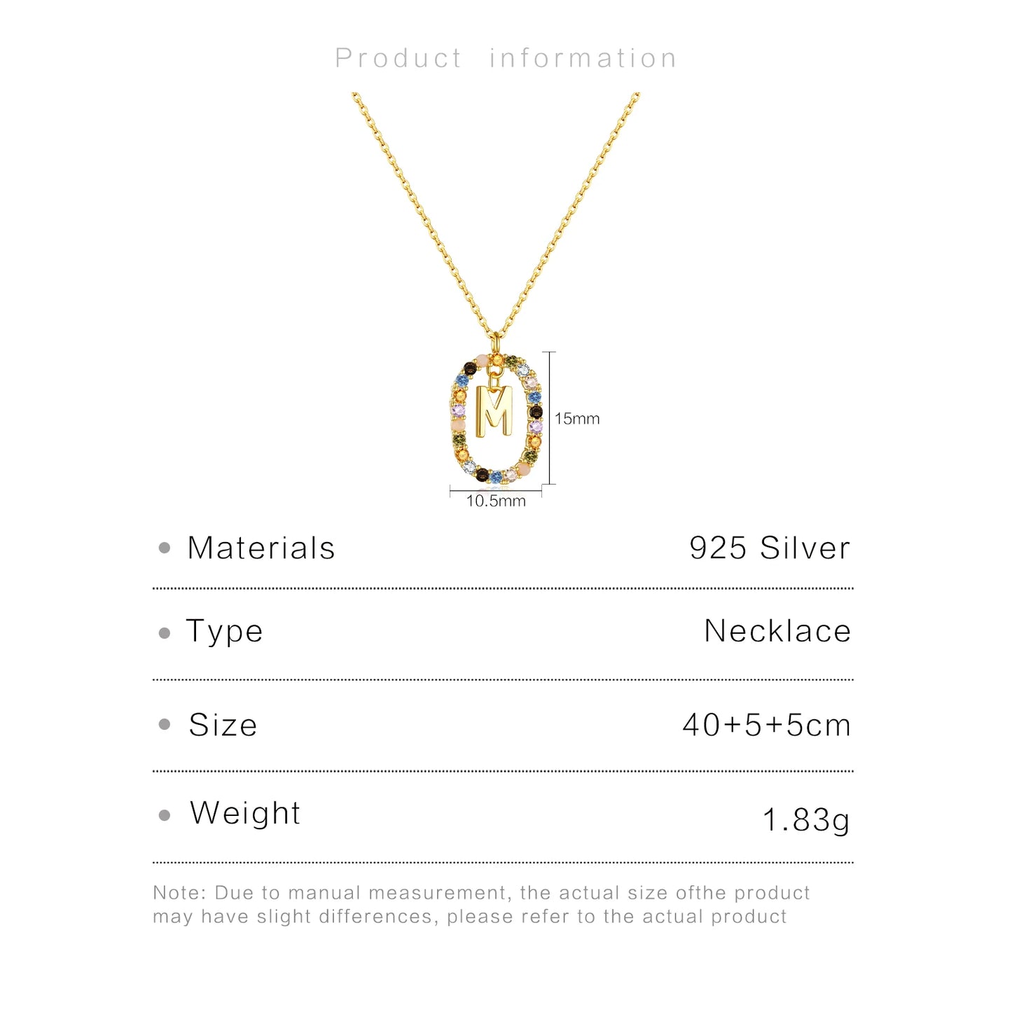 Alphabet Trendeing Necklace