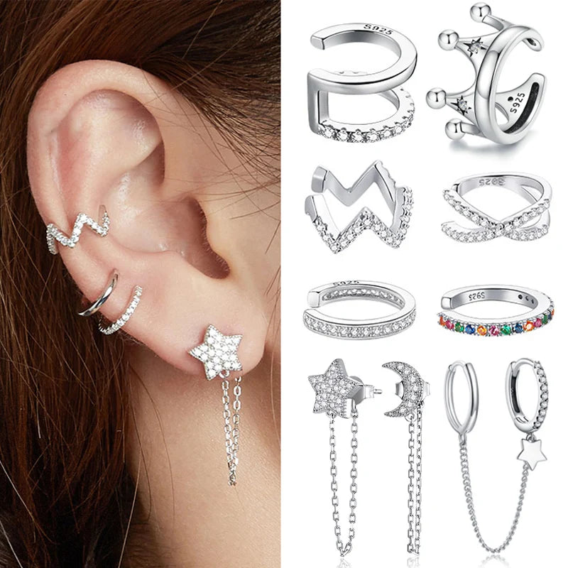 Mono-earring Clip Earrings