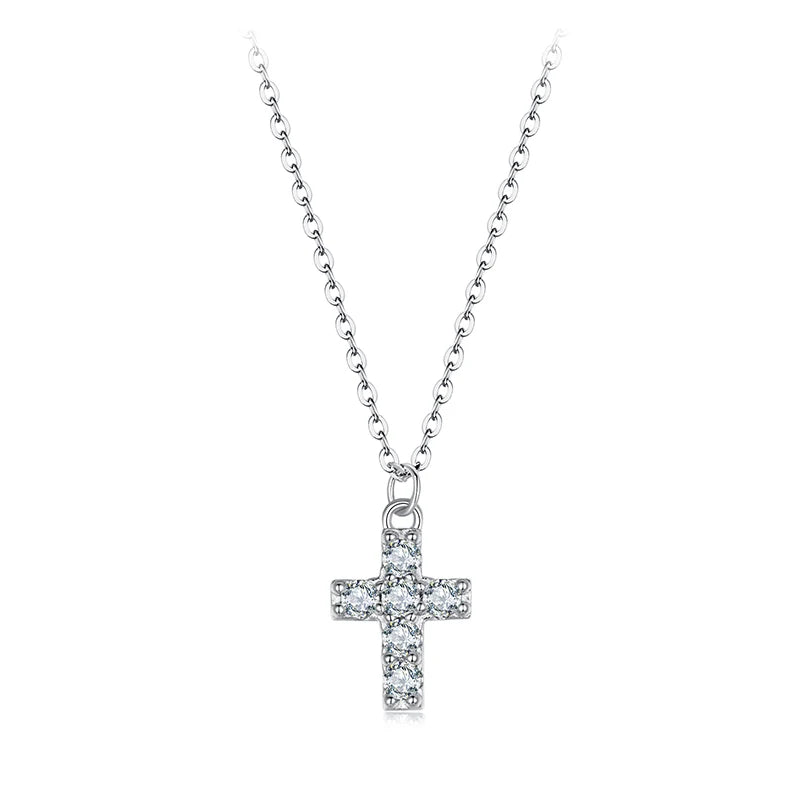 Cross Zircon Necklace