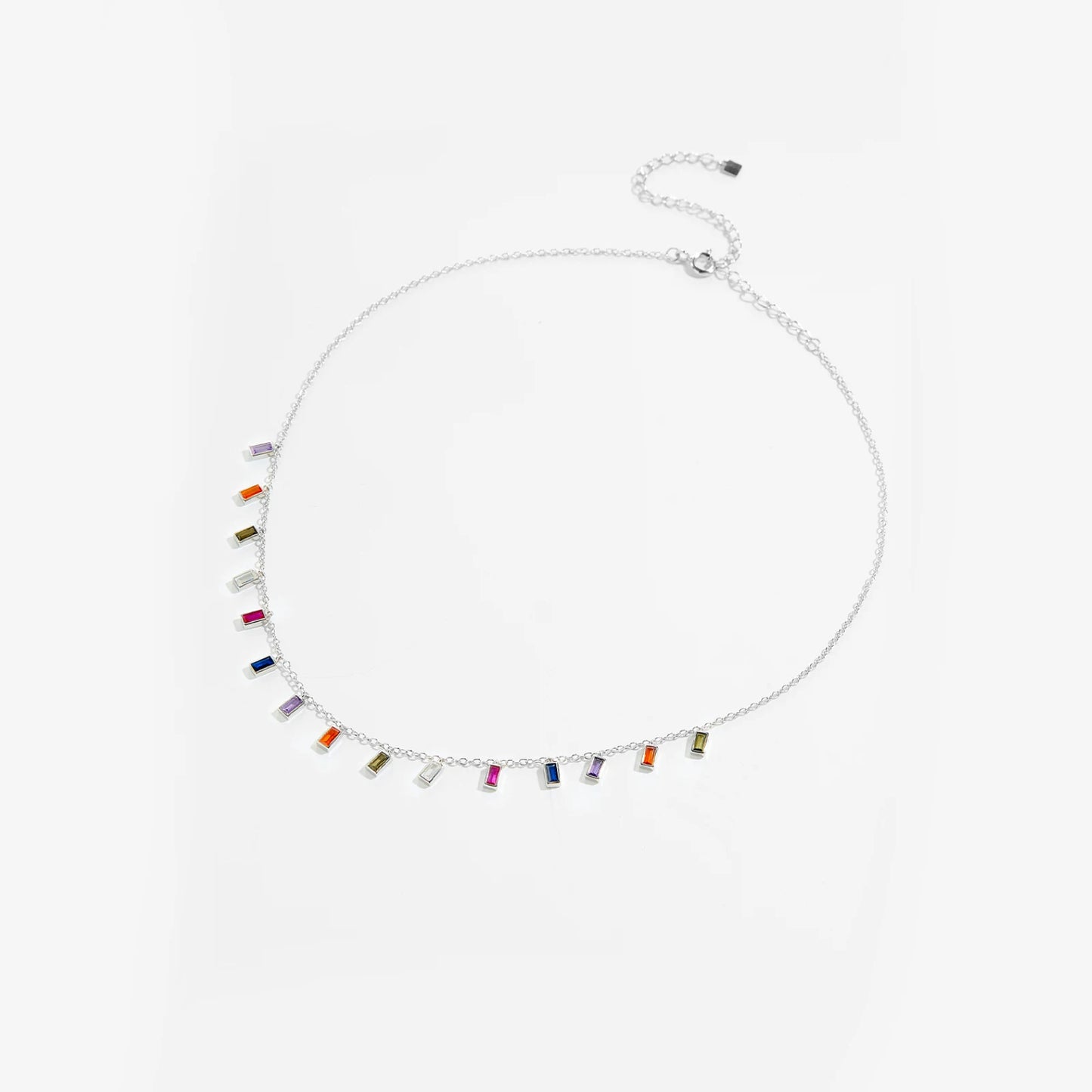 Colorful Zircon Rainbow Necklace/Bracelet