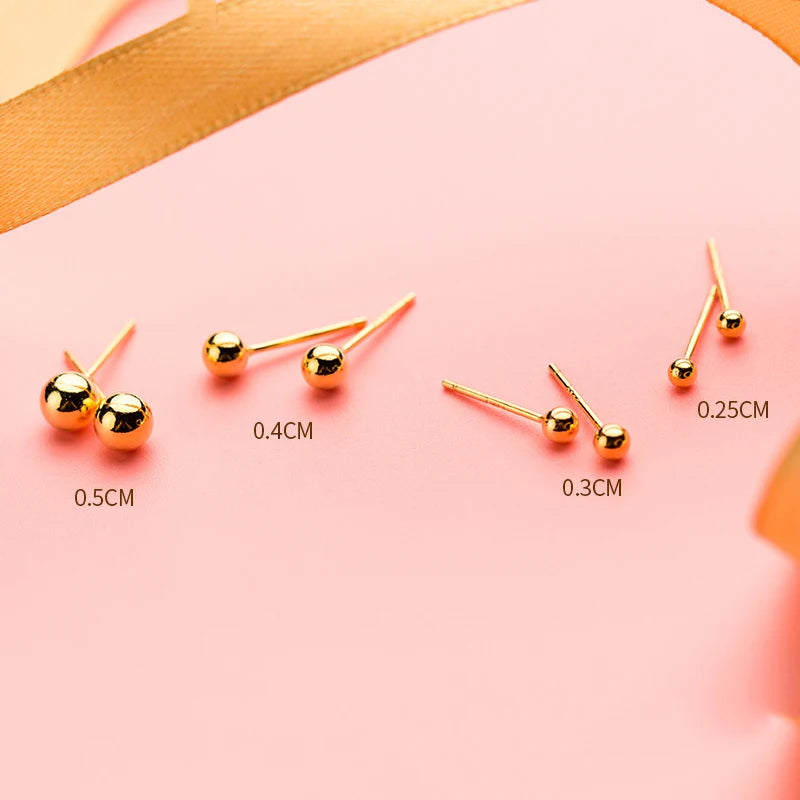 Bead Stud Earrings