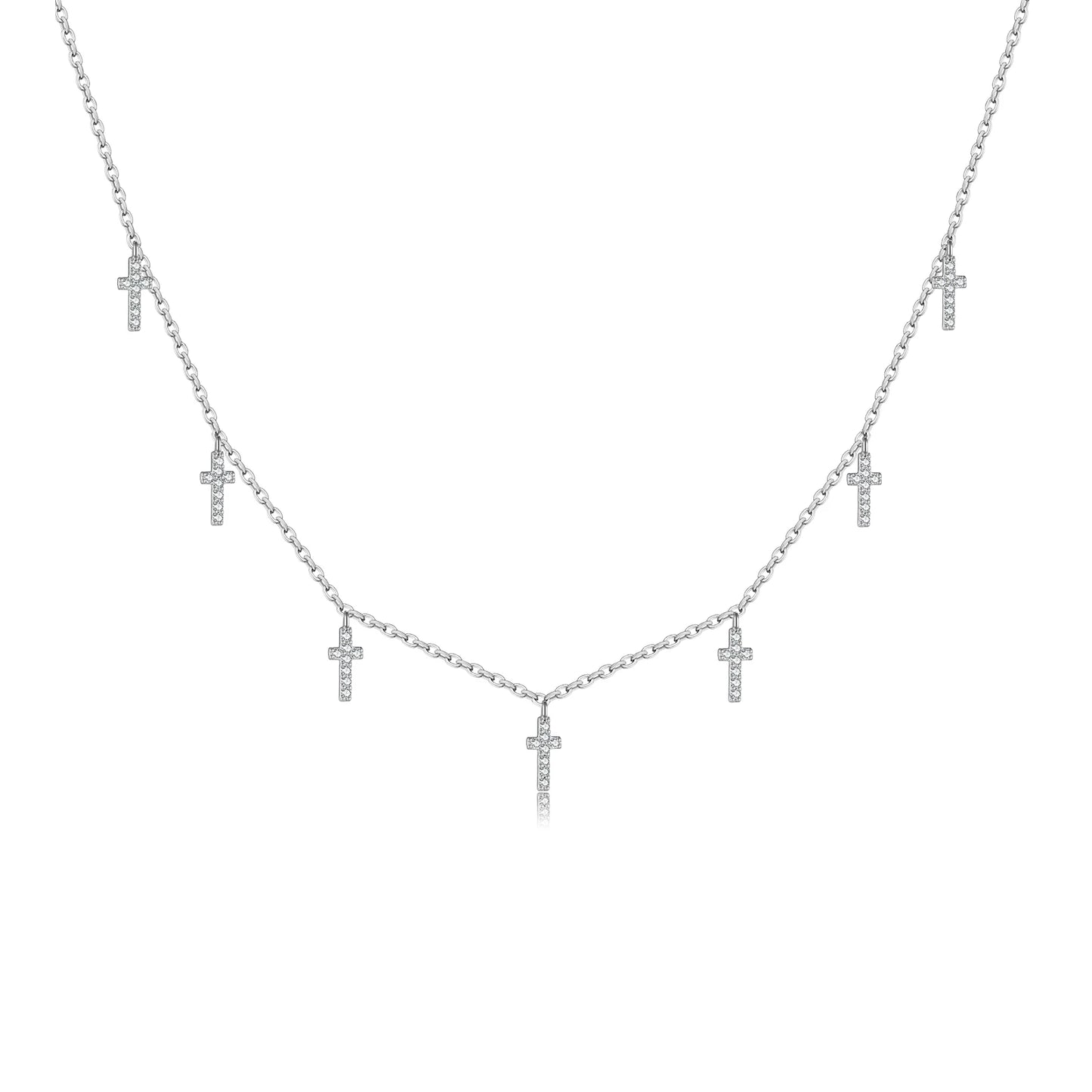 Colorful Cross Necklace