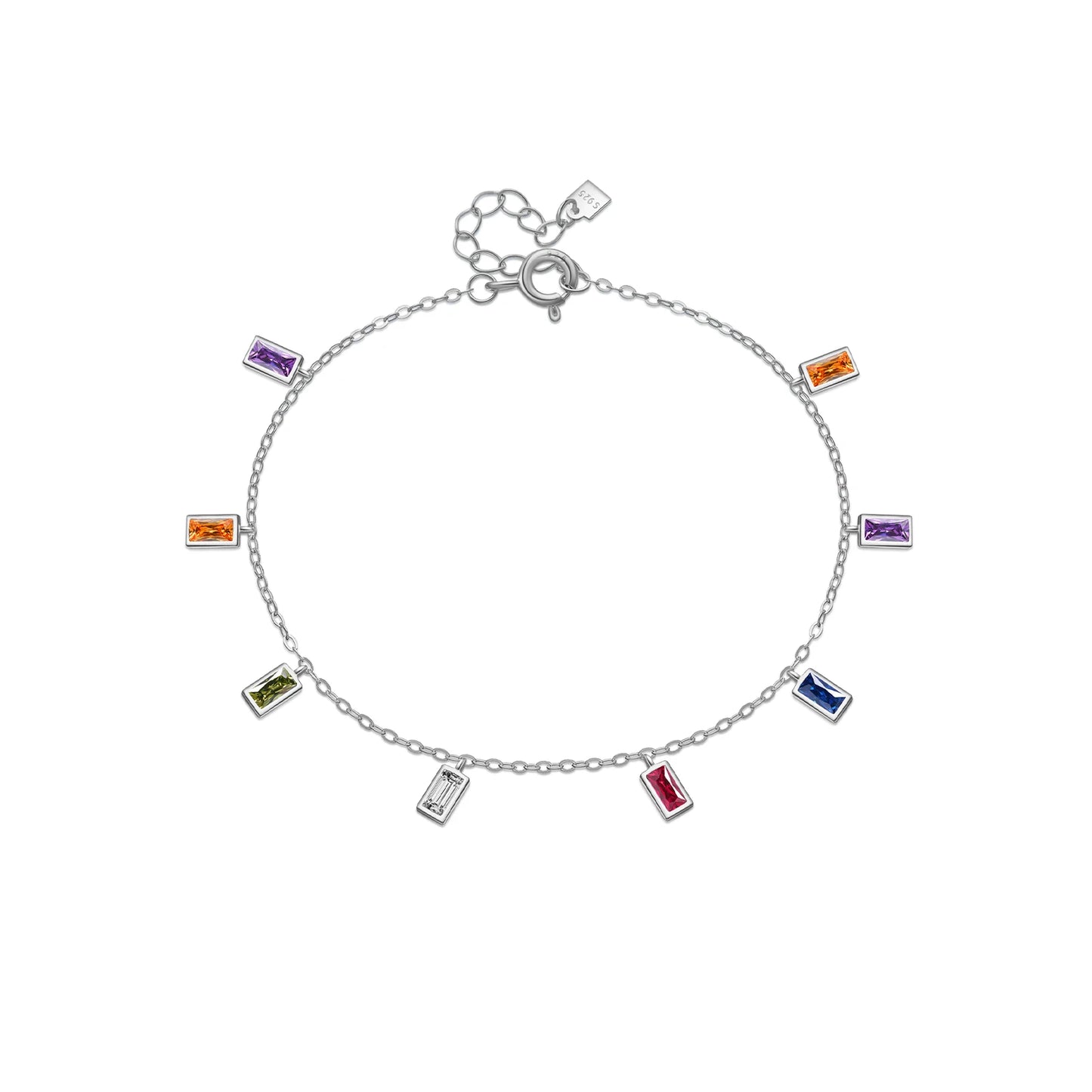 Colorful Zircon Rainbow Necklace/Bracelet