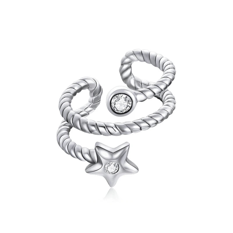 Mono-earring Clip Earrings