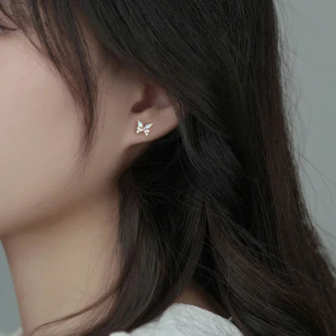 Butterfly Zircon Earrings