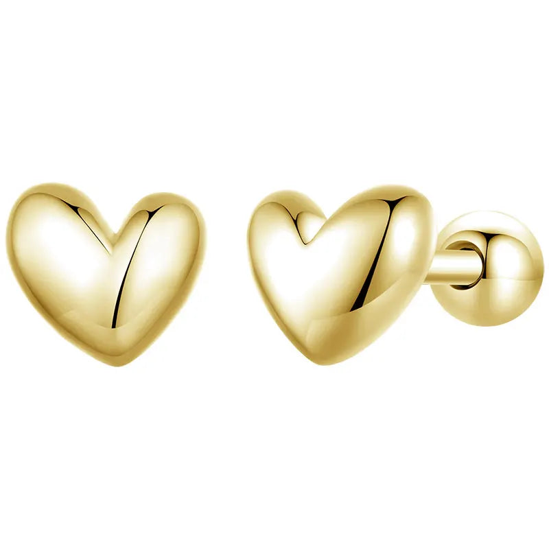 Mini Heart Earrings