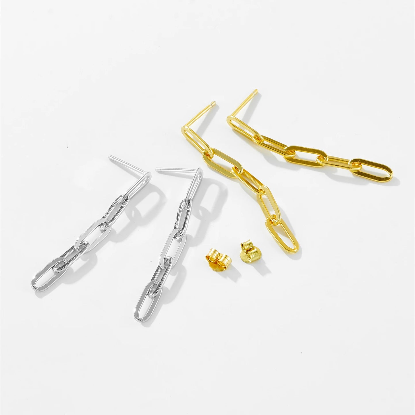 Ovals Chain Earring