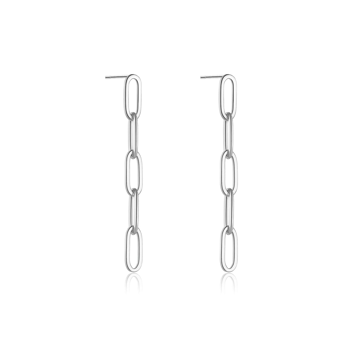 Ovals Chain Earring