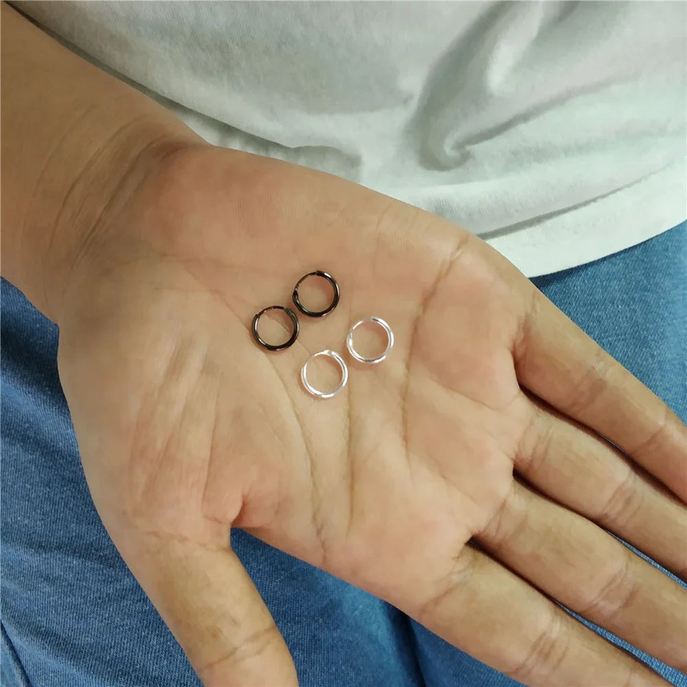 Hoop Round Small Earrings