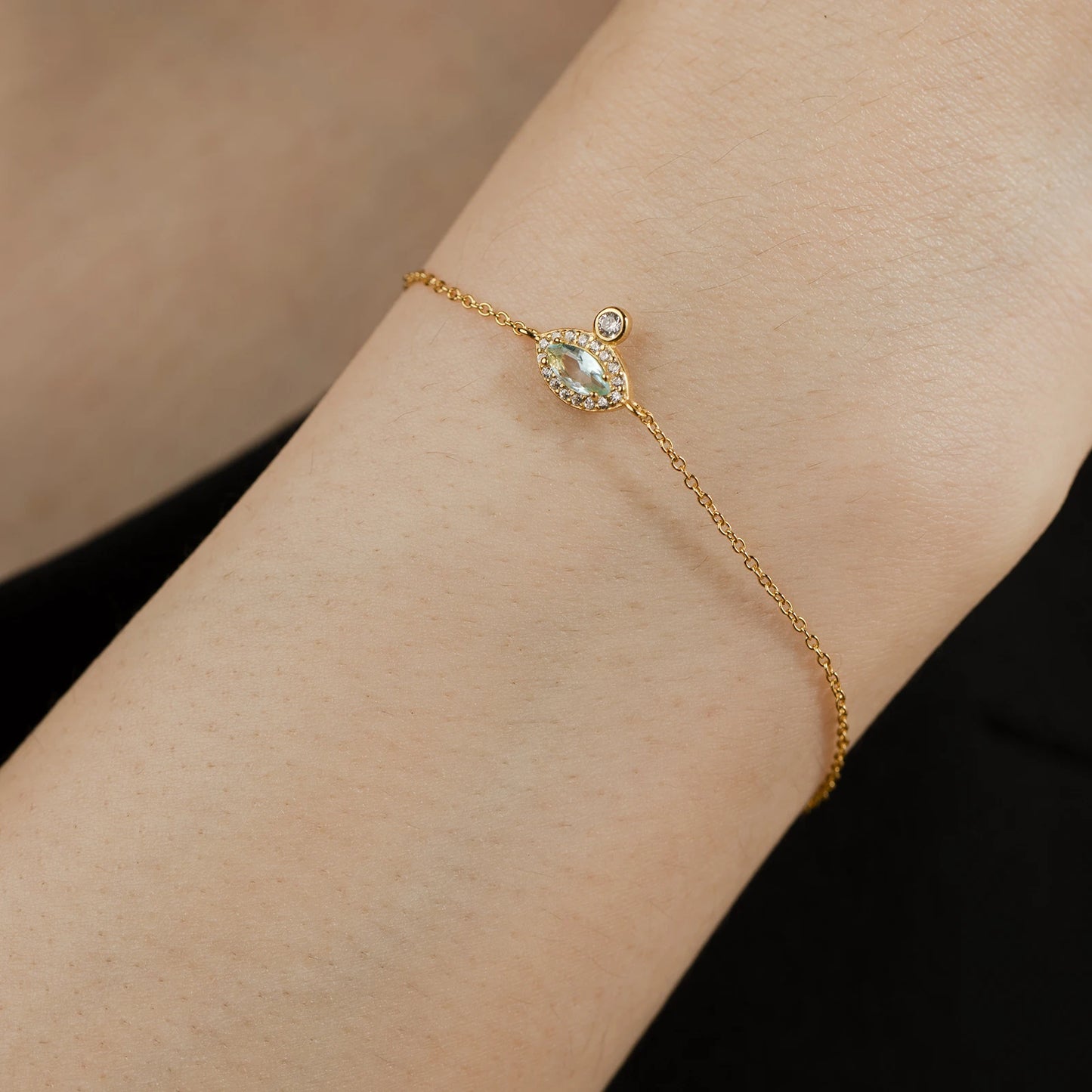 Eye Blue Bracelet Chain