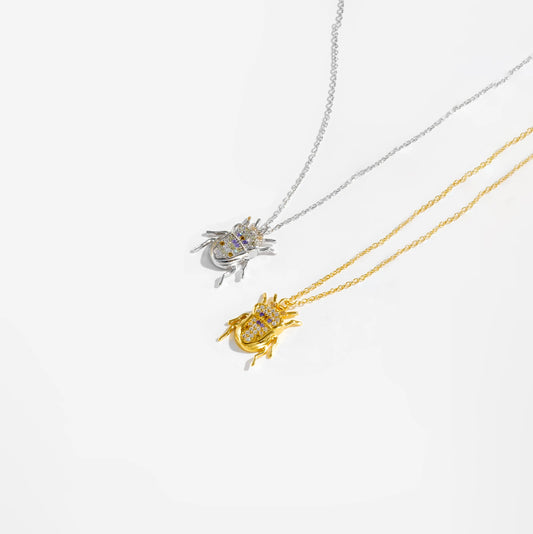 COURAGE BEETLE Necklace