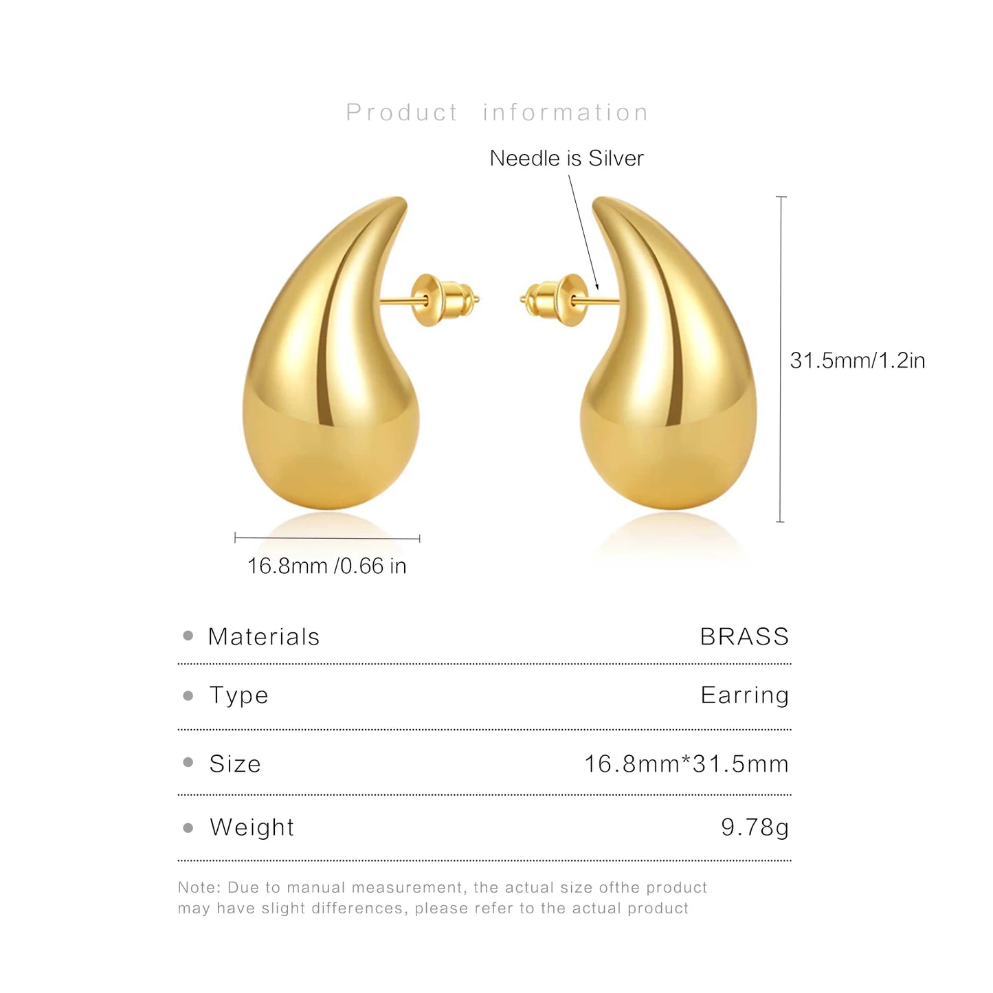Water Drop Earring