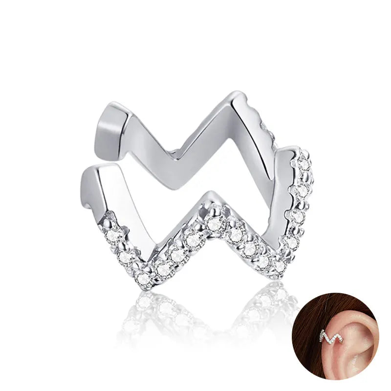 Mono-earring Clip Earrings