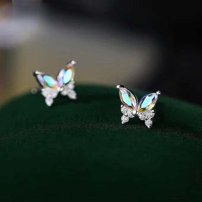 Butterfly Zircon Earrings