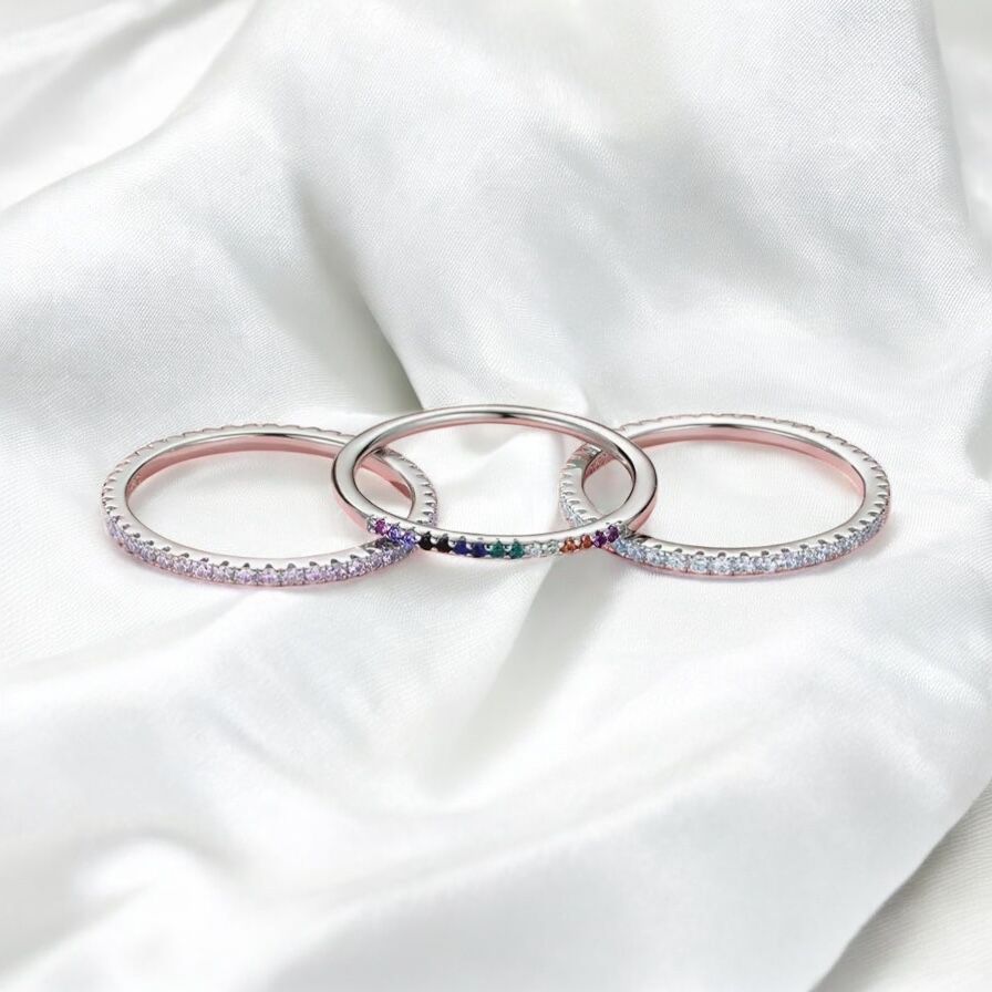 Pave Zircon Ring