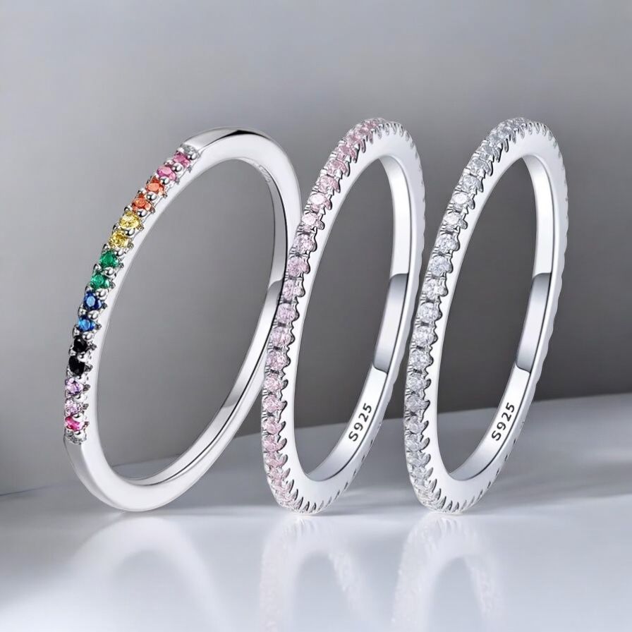 Pave Zircon Ring