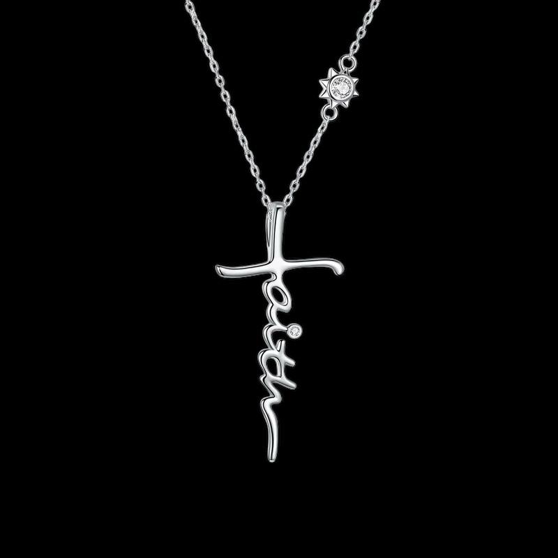 Faith Cross Necklace