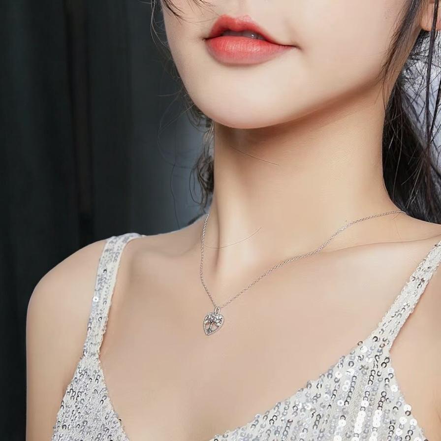 Tree of Life Heart Necklace