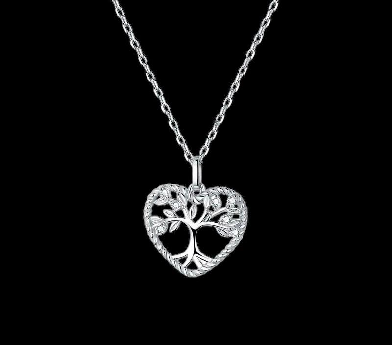 Tree of Life Heart Necklace