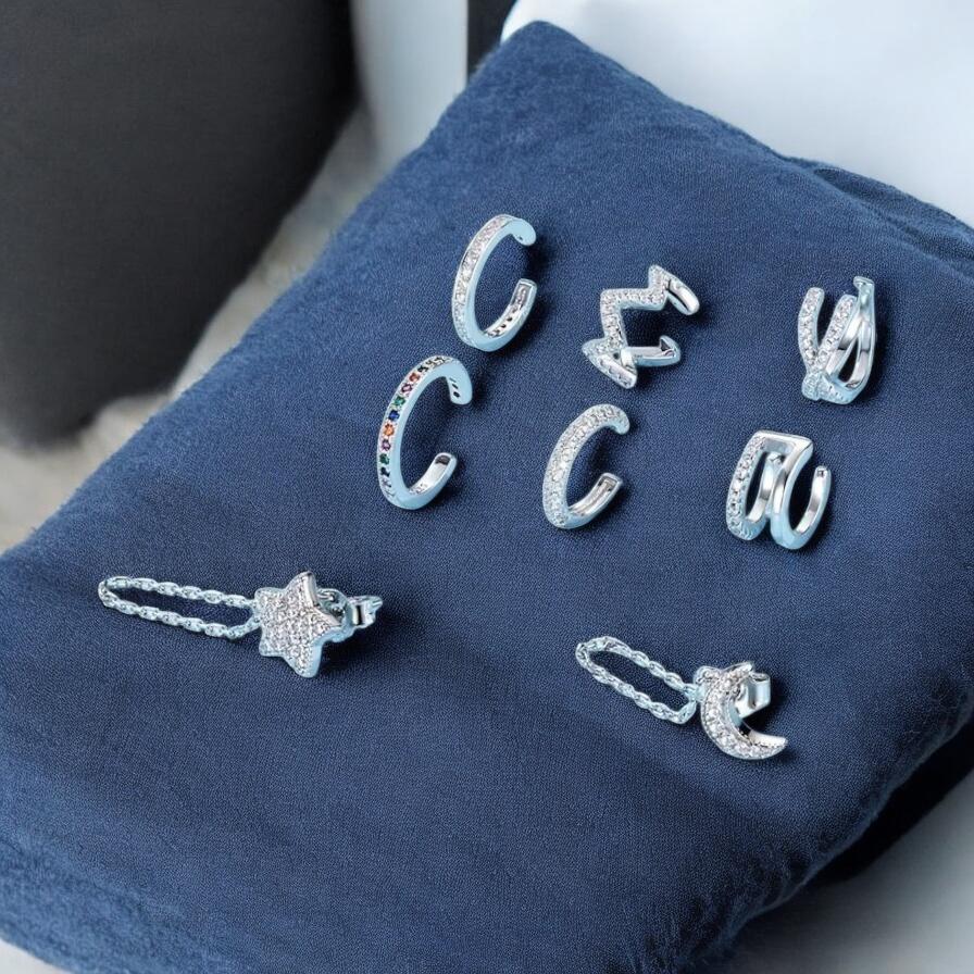 Mono-earring Clip Earrings