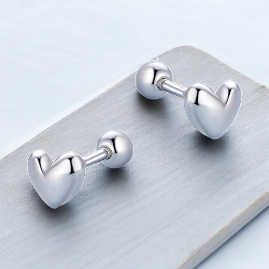 Mini Heart Earrings