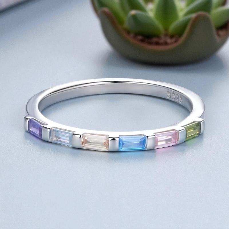 Dainty Rainbow Ring