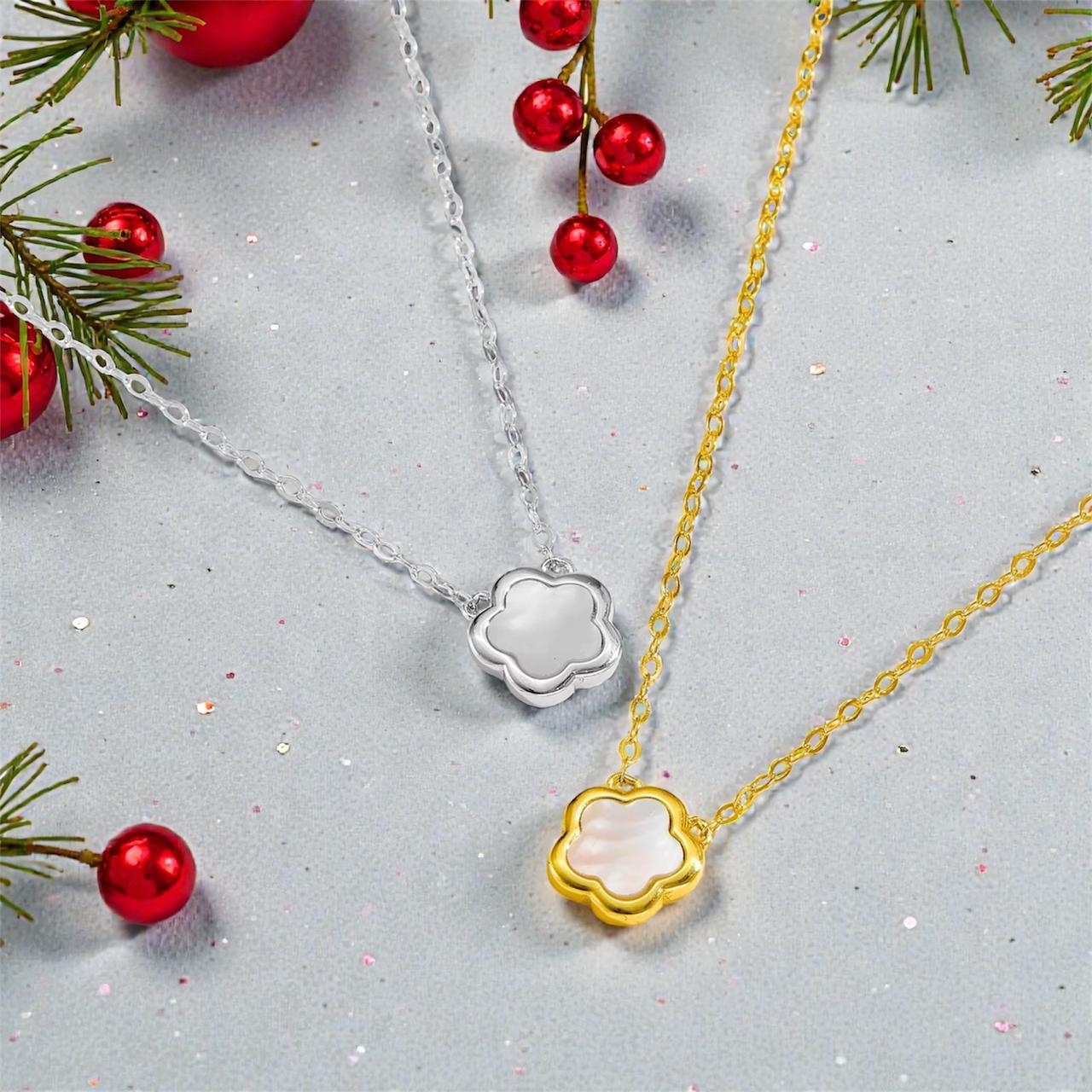 Shell Flower Necklace