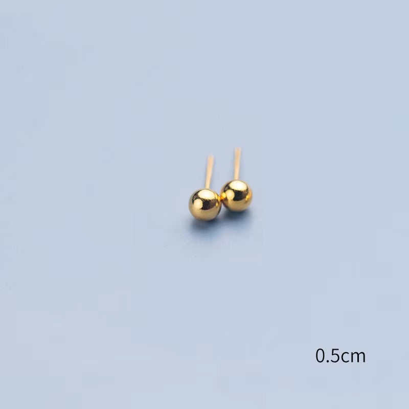 Bead Stud Earrings