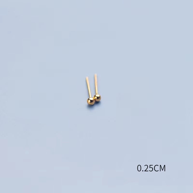 Bead Stud Earrings