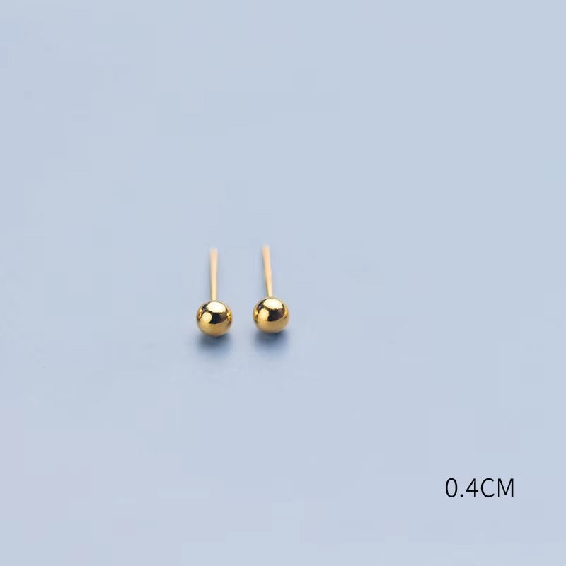 Bead Stud Earrings