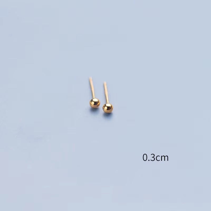 Bead Stud Earrings