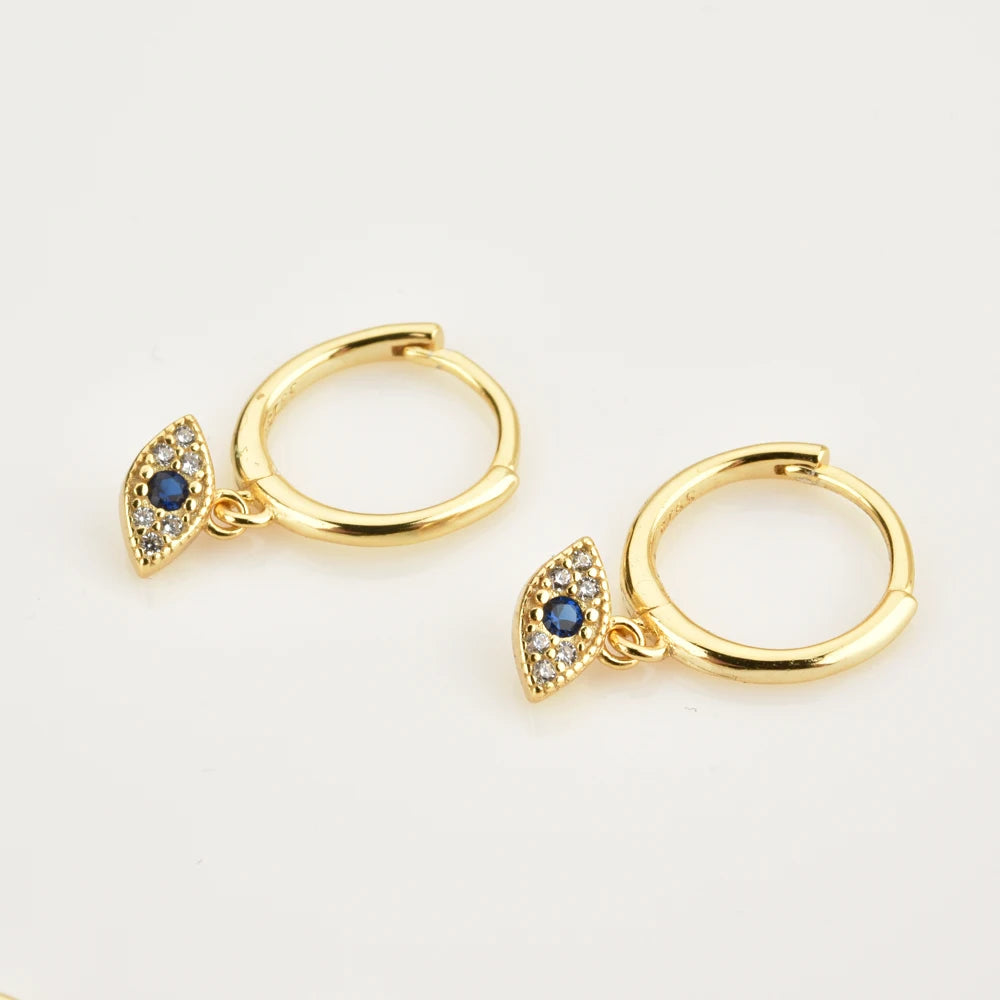 Dangle Hoops Clips Earrings