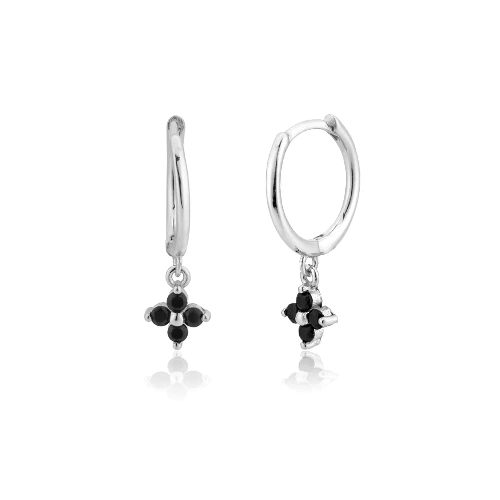Dangle Hoops Clips Earrings