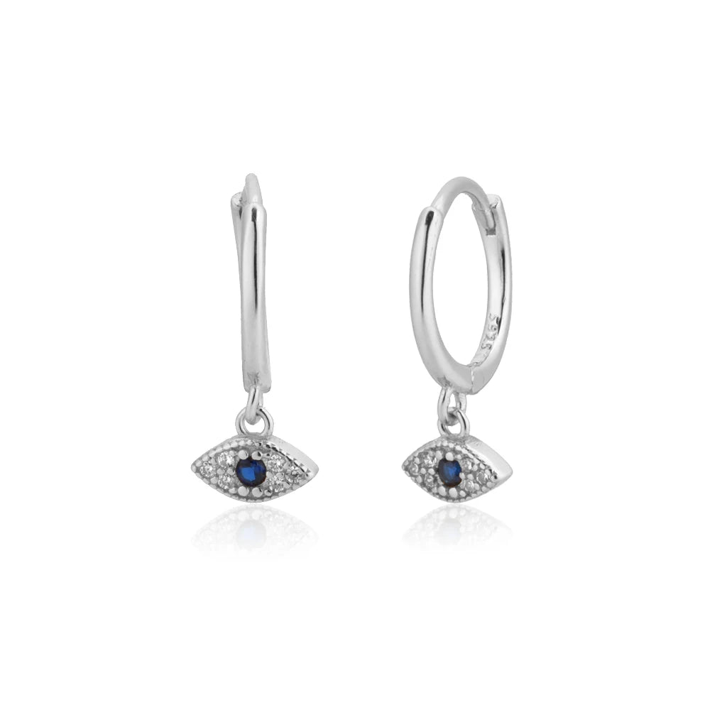 Dangle Hoops Clips Earrings