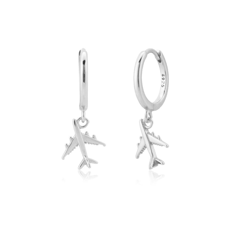 Dangle Hoops Clips Earrings