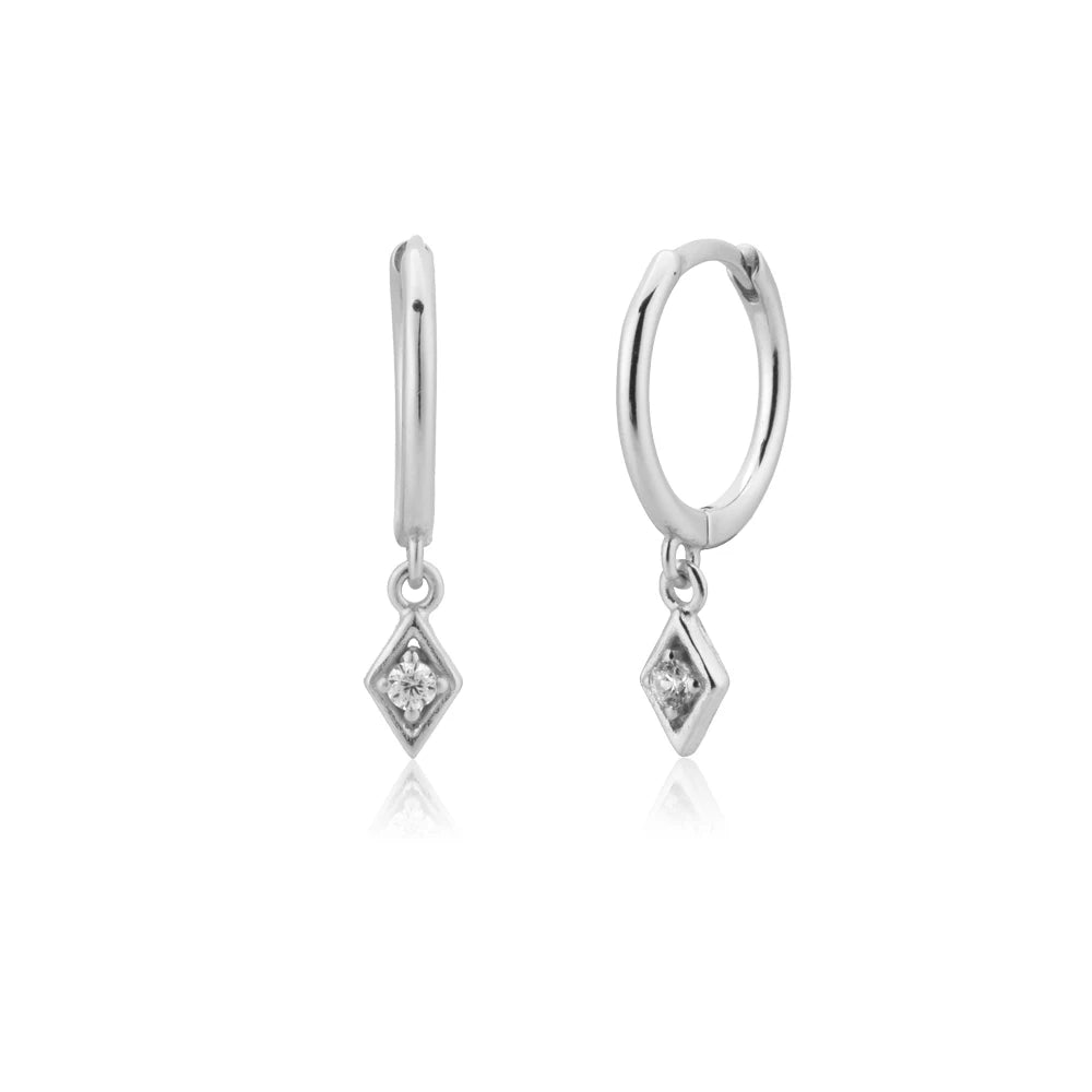 Dangle Hoops Clips Earrings