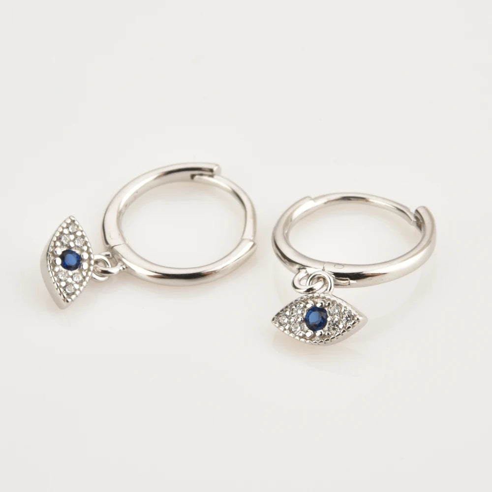 Dangle Hoops Clips Earrings