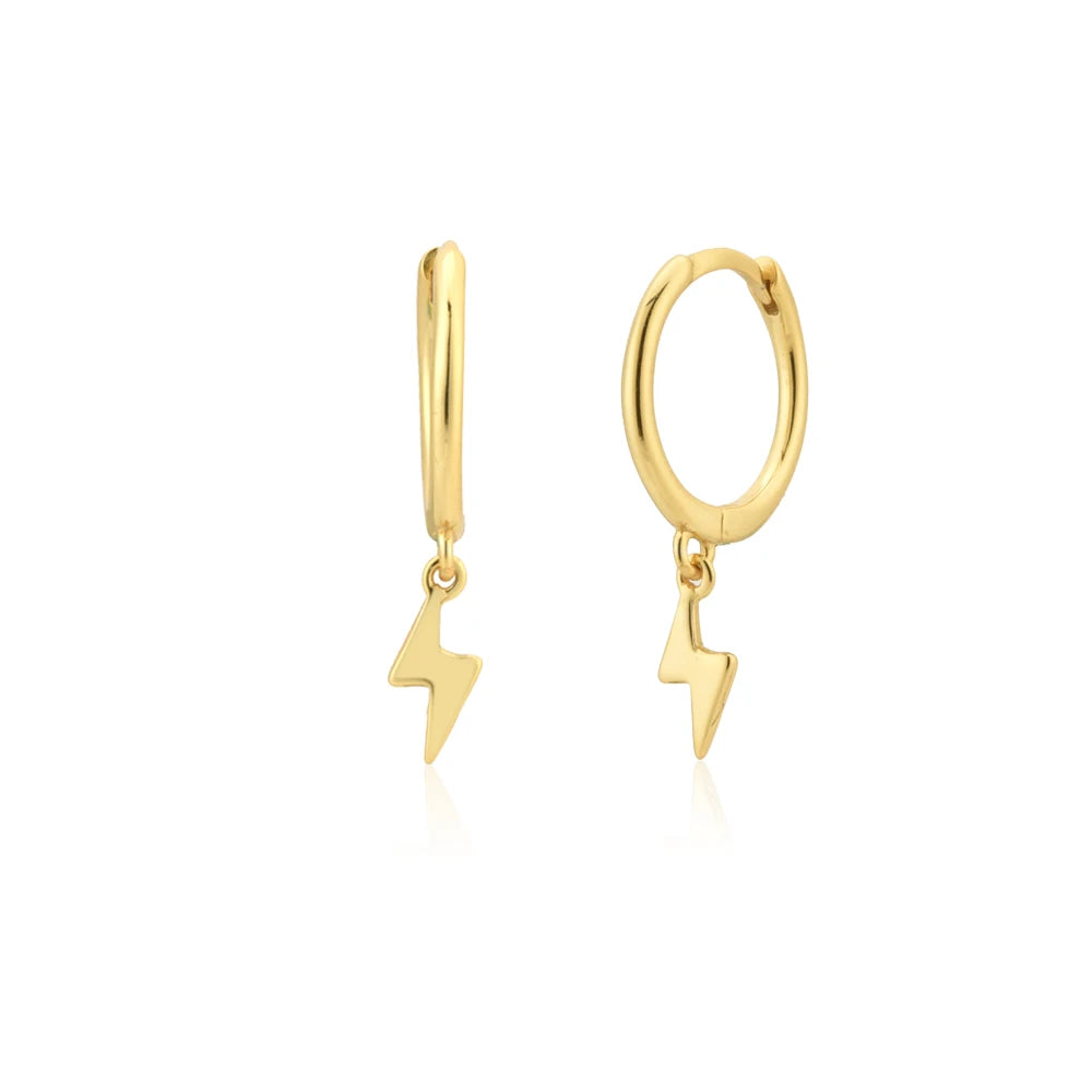 Dangle Hoops Clips Earrings