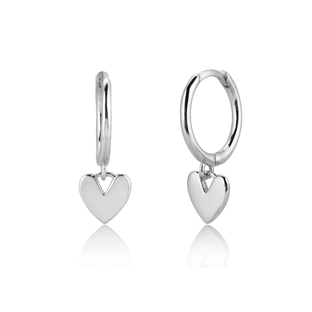 Dangle Hoops Clips Earrings