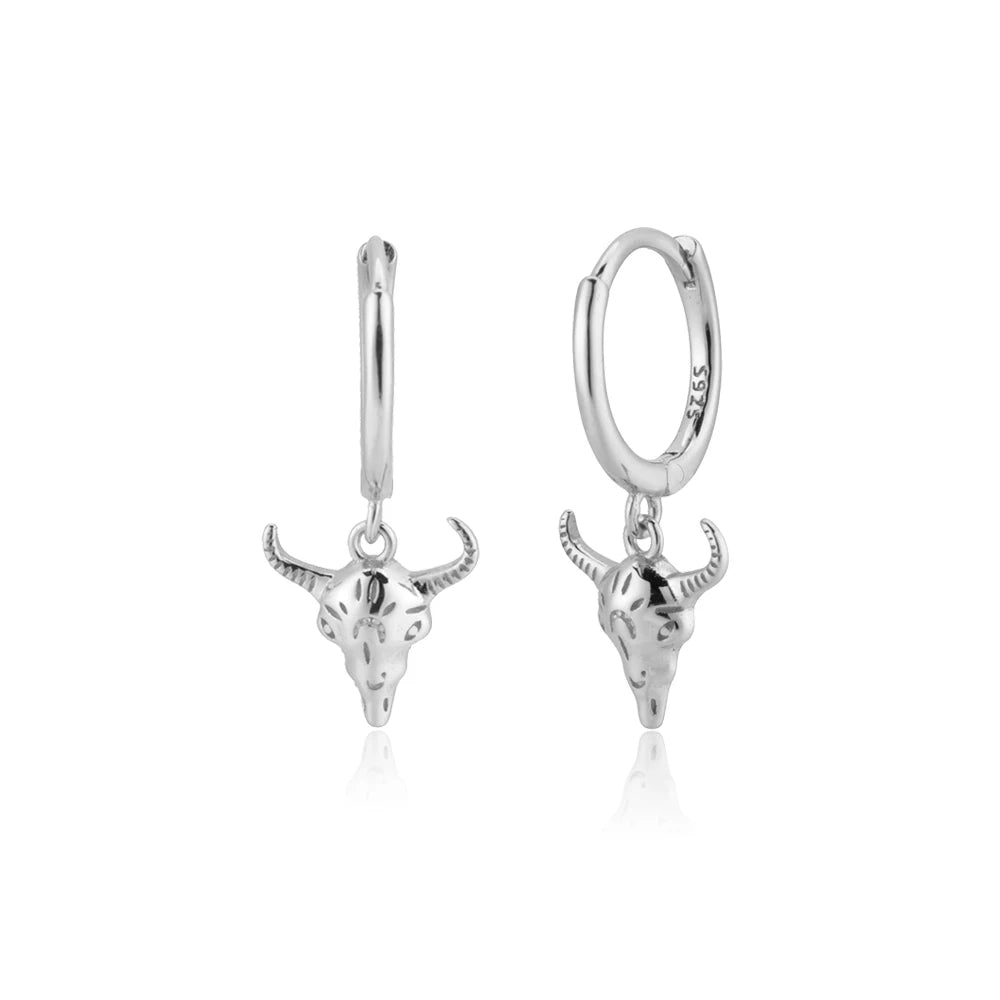 Dangle Hoops Clips Earrings