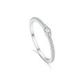 Marquise Triangle Ring