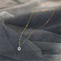 OL Round Zircon Pendant