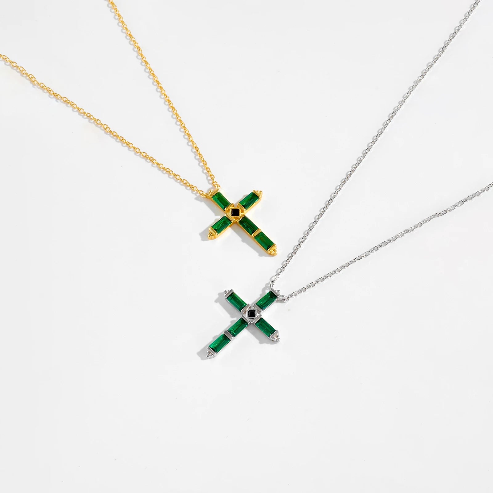 Colorful Cross Necklace