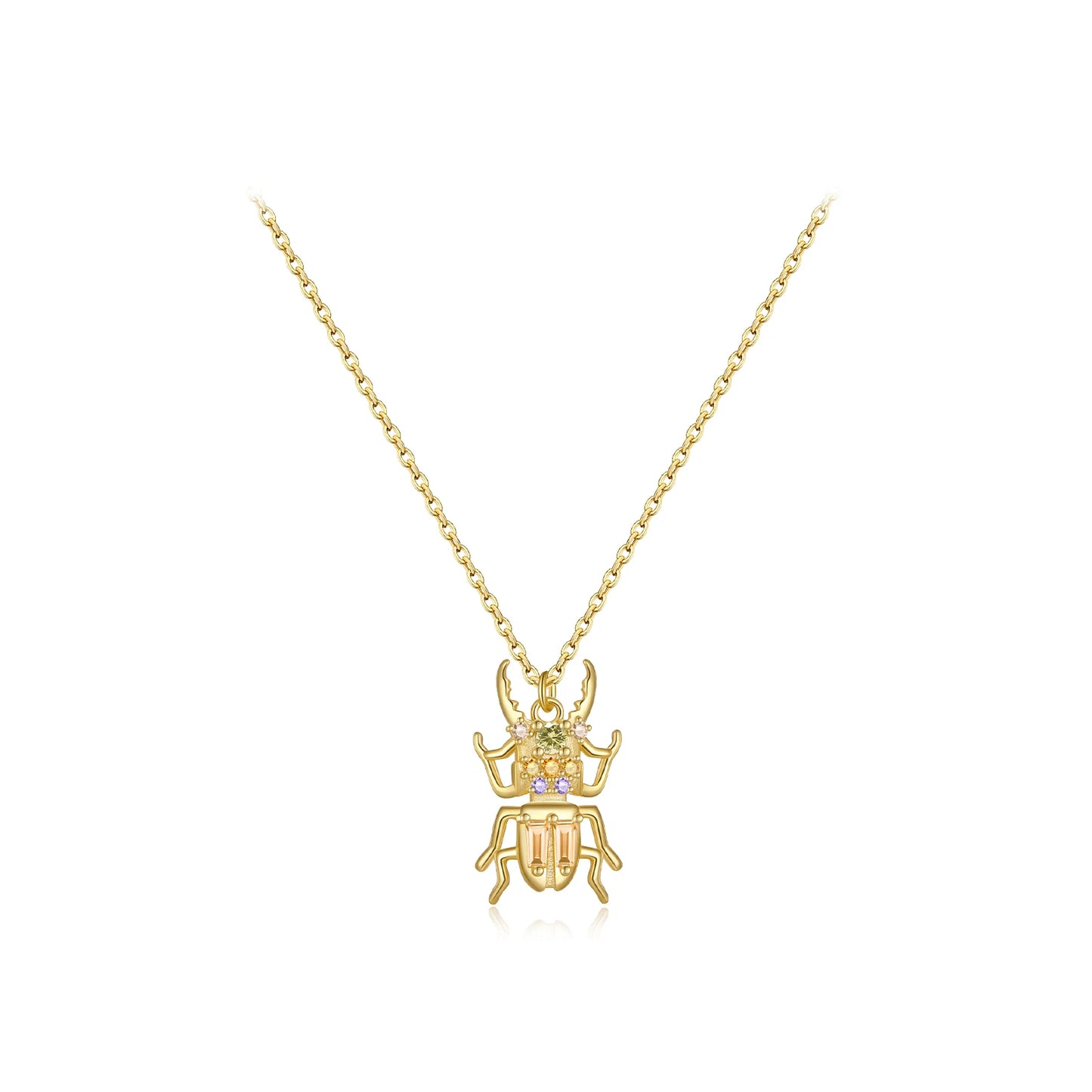 COURAGE BEETLE Necklace